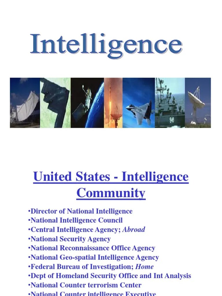 20121211intelligence.ppt Secret Intelligence Service Mi5 Free