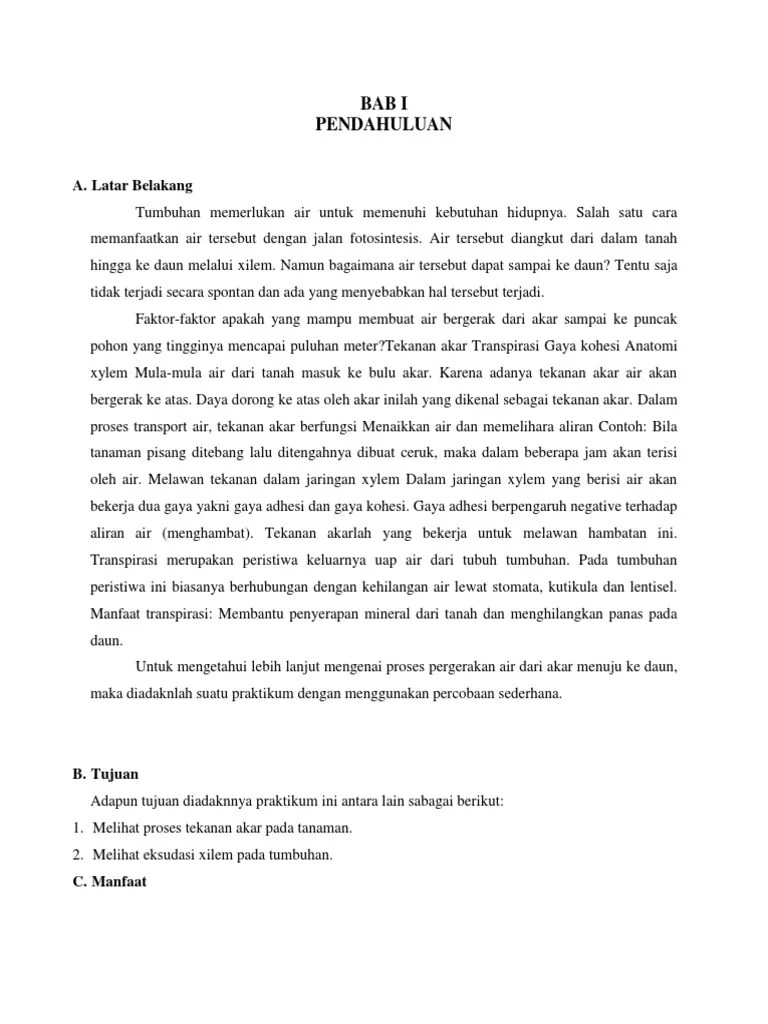 Bab I Pendahuluan A. Latar Belakang