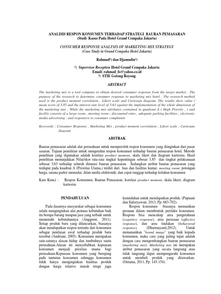 JURNAL MANAJEMEN, Volume IV Nomor 4 Oktober 2013, ISSN 1412 2586