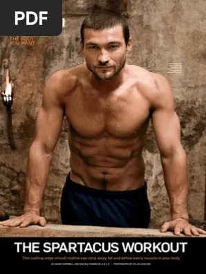 Spartacus Workout | Pdf