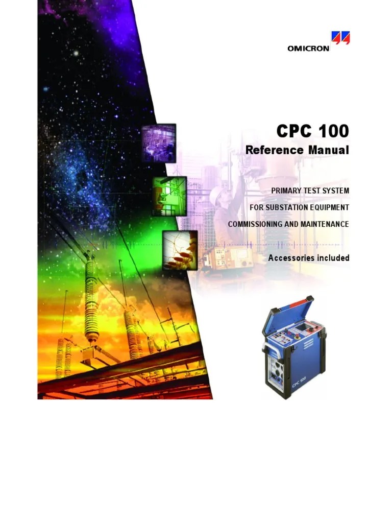 CPC 100 Reference Manual.pdf Electrical Connector Alternating Current