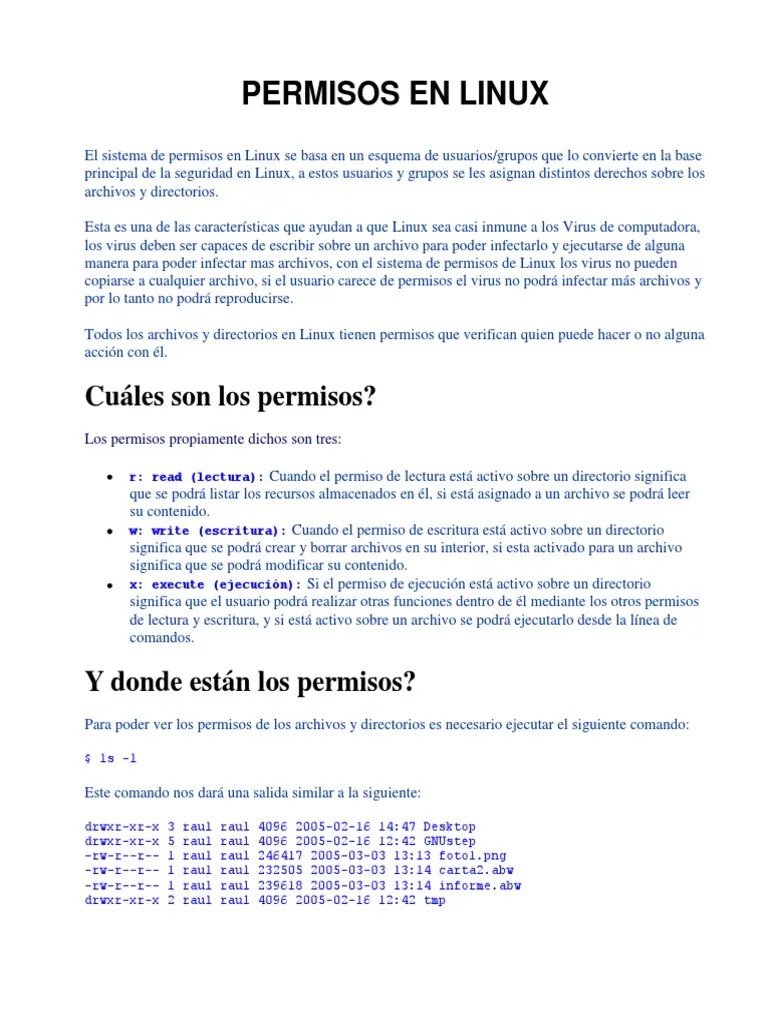 Permisos en Linux Guia Practica