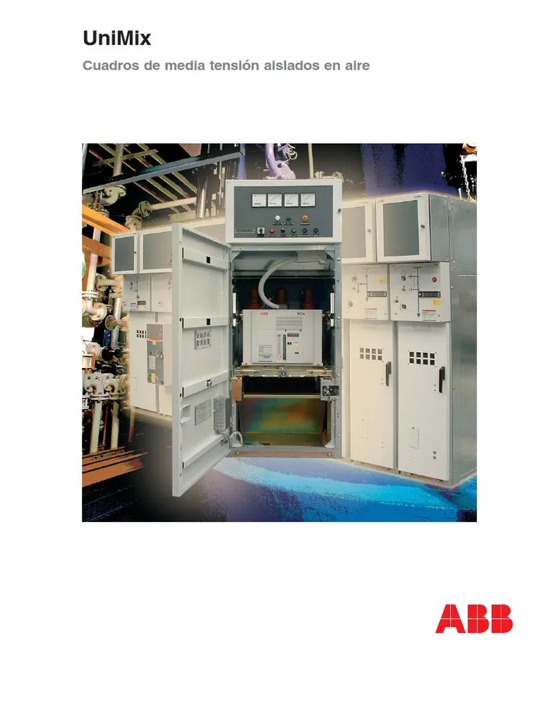 CELDAS UNIMIX ABB Transformador Unidades de medida