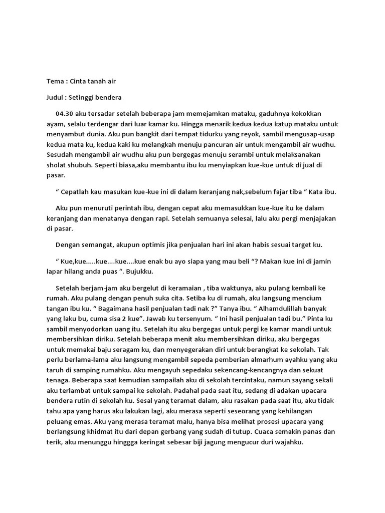 Contoh Cerpen | PDF