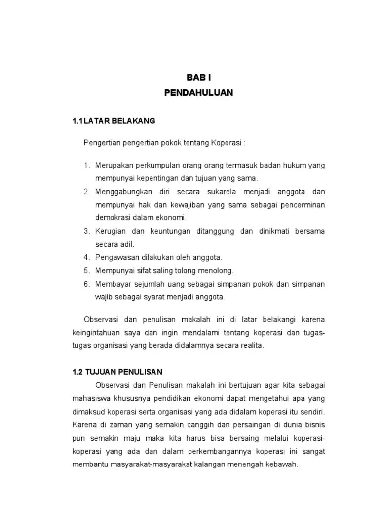 Tugas Dan Tanggung Jawab Pengurus | PDF