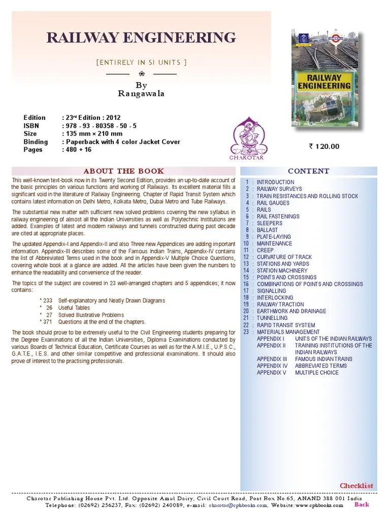 Railway+Engineering.pdf Track (Rail Transport) Rail Transport