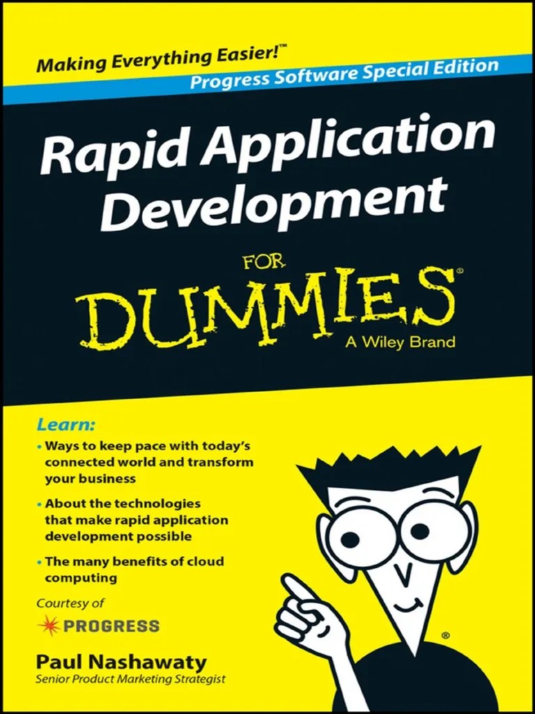 Rapid Application Development for Dummies eBook Platform As A Service