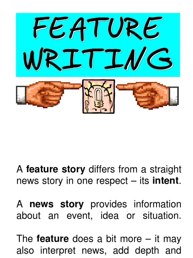 FEATURE WRITING.ppt