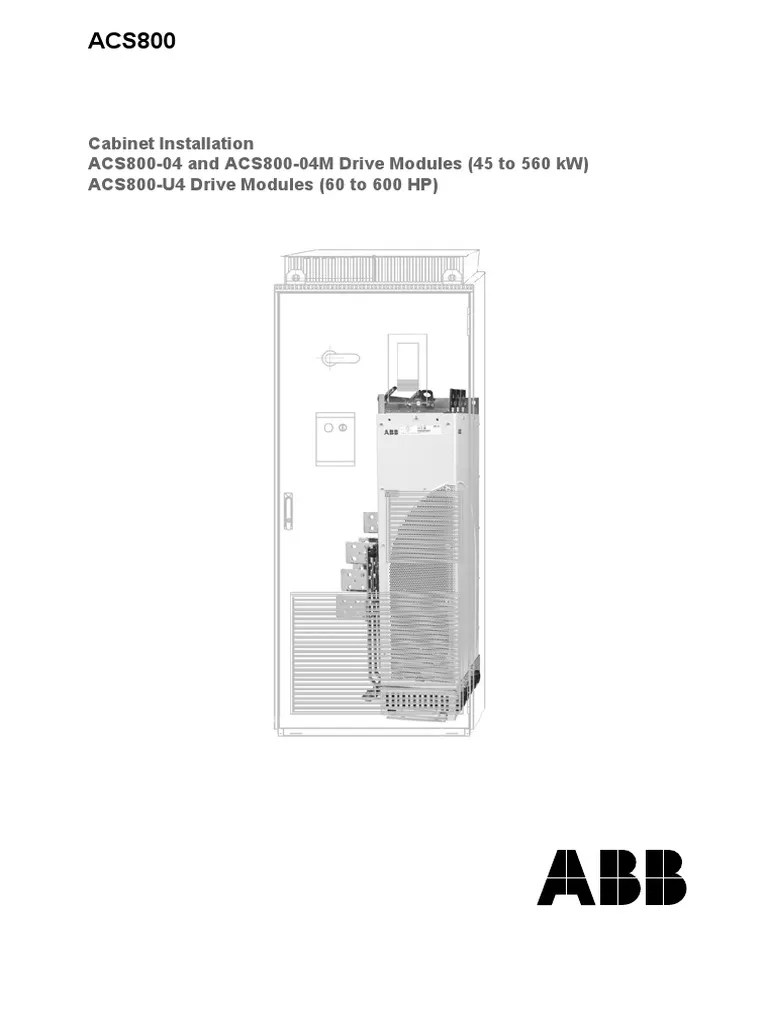 ABB-ACS800-04 Manual.pdf | Power Inverter | Mechanical Fan
