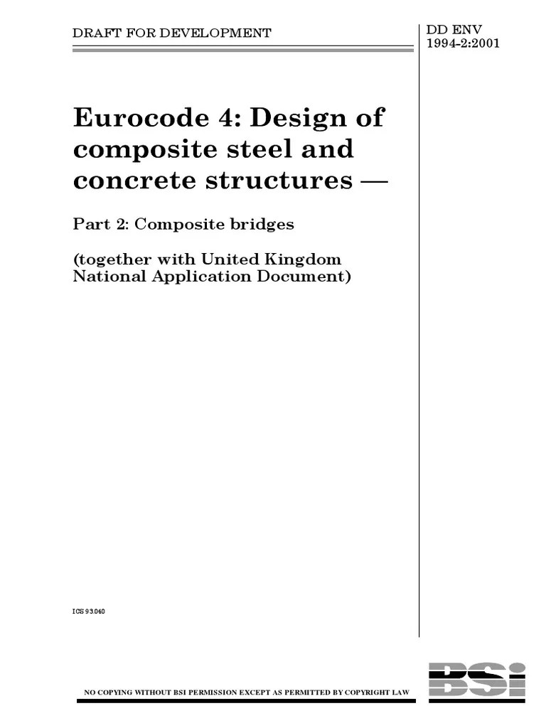 Eurocode 4 Design of Composite Steel and Concrete Structures Beam