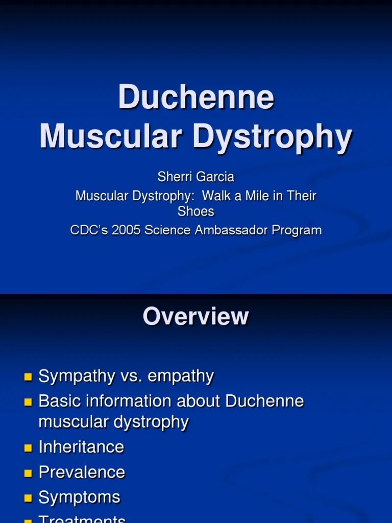 Duchenne Muscular Dystrophy Muscular Dystrophy Neurology