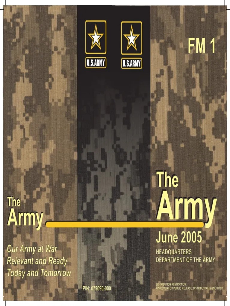 Army FM 1 The Army United States Army Division (Military)