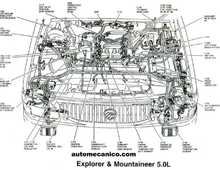 Diagrama de Sensores en Ford Explorer 5.0 | PDF