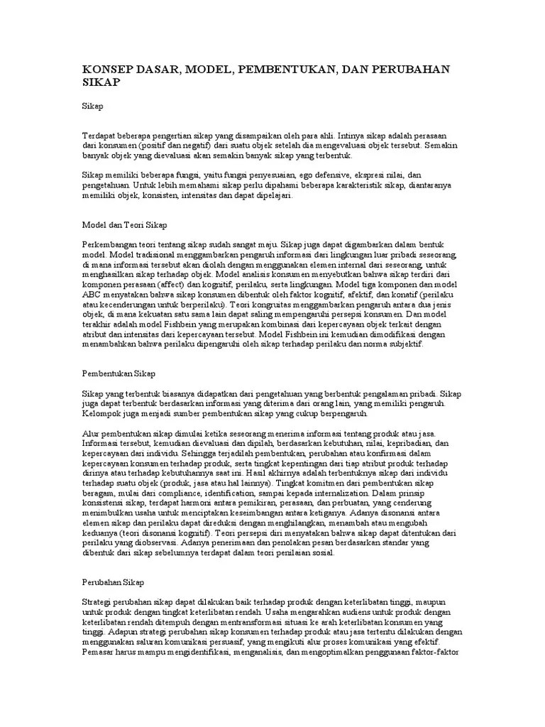 KONSEP DASAR Perubahan Prilaku