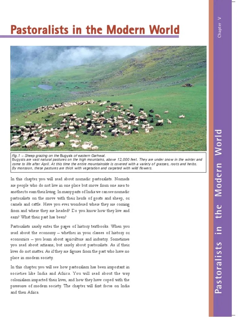Iess 305 PDF Pastoralism Nomad