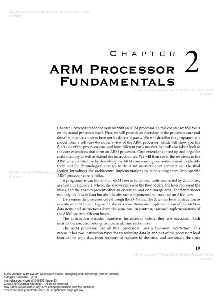 ARM System Developer S Guide Designing and Optimizing System Software