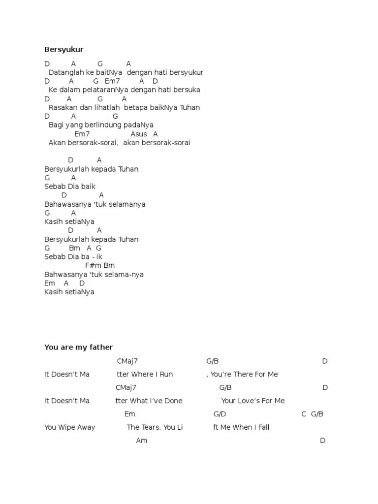 Eta Terangkanlah Lirik Chord