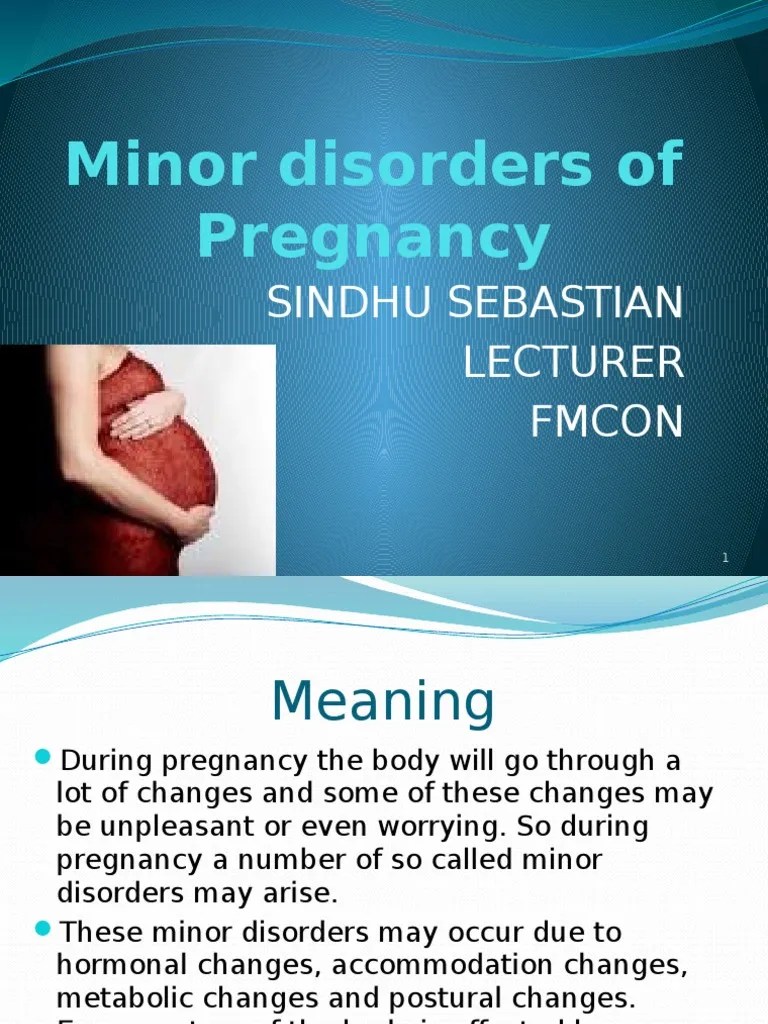 Minor Disorders of Pregnancy for 3rd Bsc 2014 Constipation Pregnancy