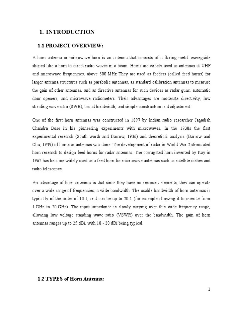 Design and Simulation of Conical Horn Antenna using CST Ondas