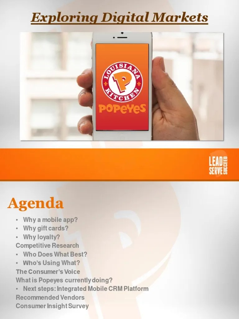 digital world of popeyesedits Loyalty Program Point Of Sale