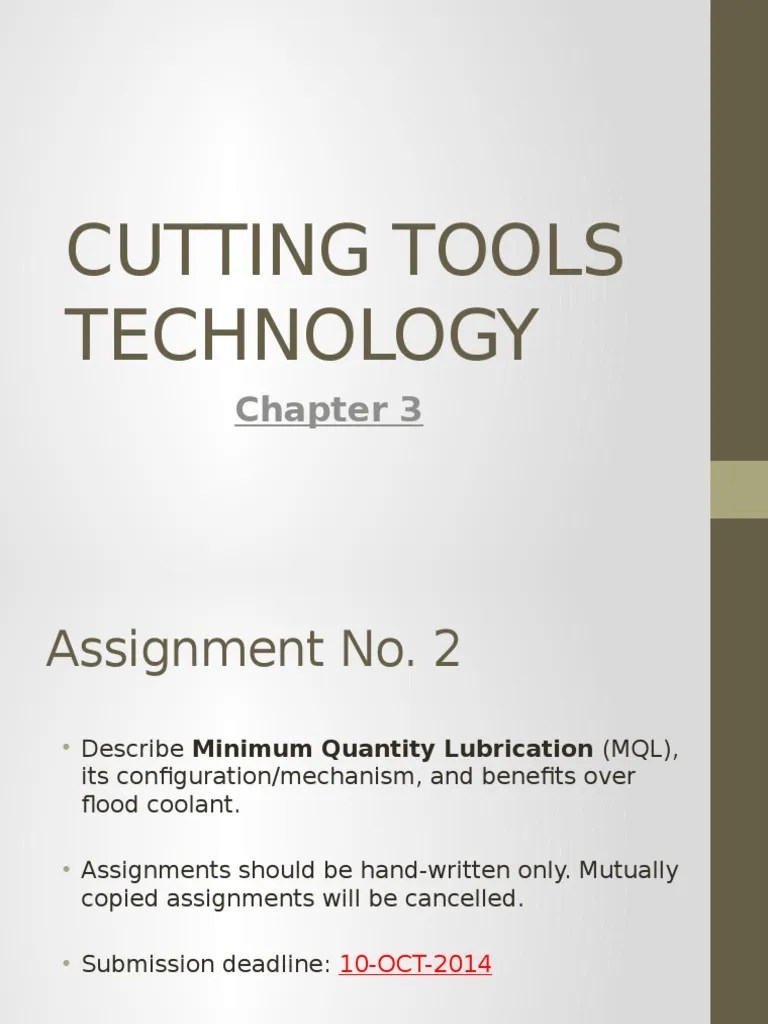 Cutting Tools Technology PDF Gear Machining