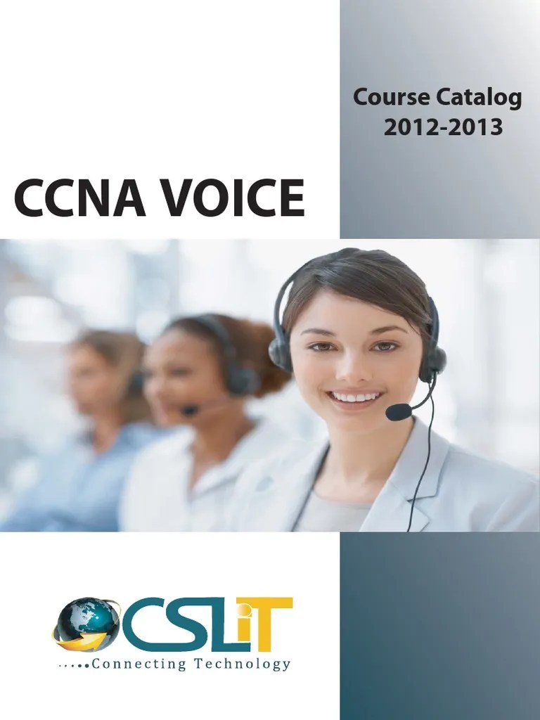Ccna Voice PDF Voice Over Ip Cisco Certifications