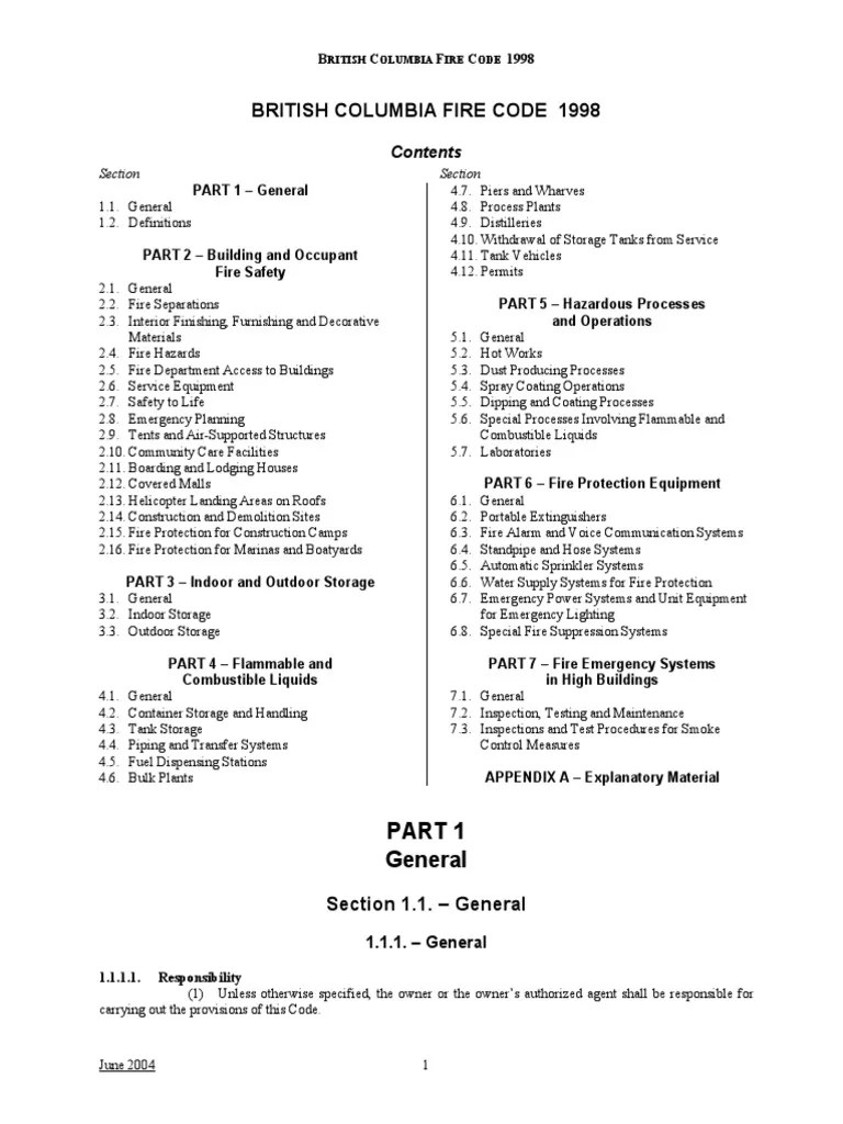 Fire Code PDF Flammability Fire Sprinkler System
