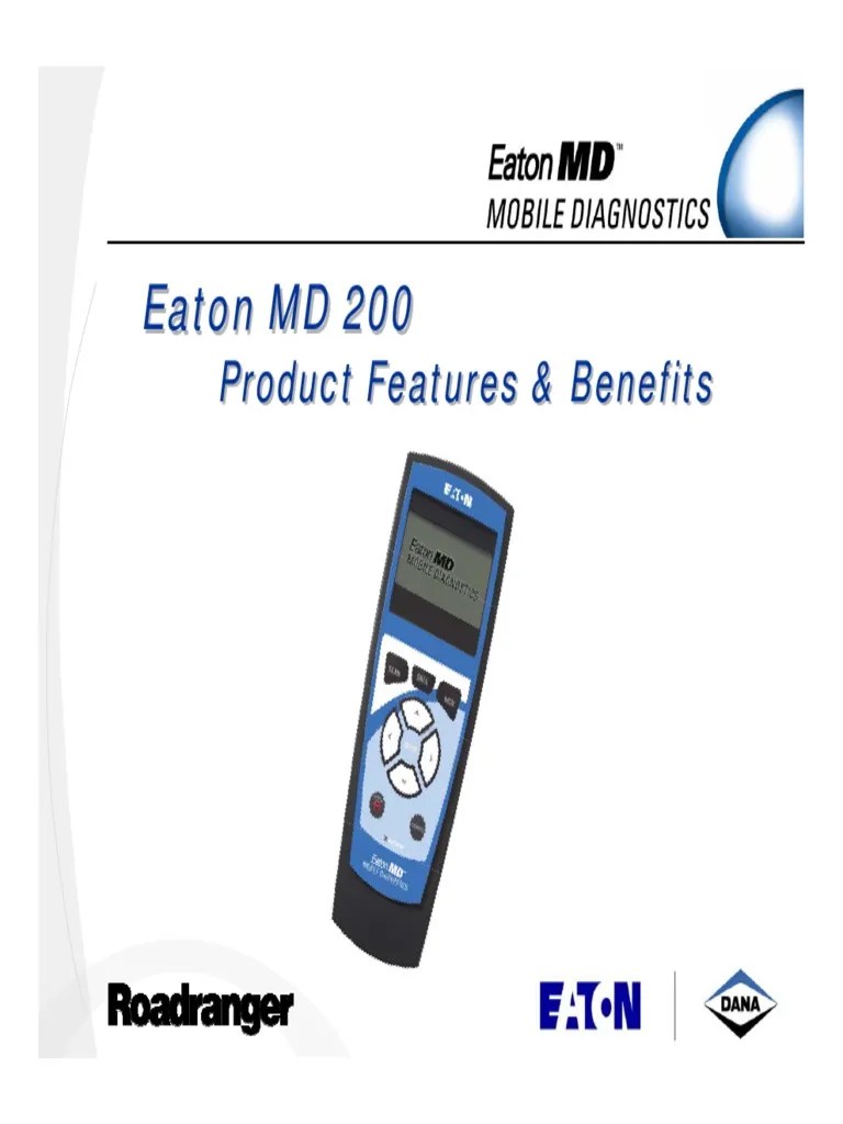 Eaton Handheld Diagnostics Personal Computers Usability