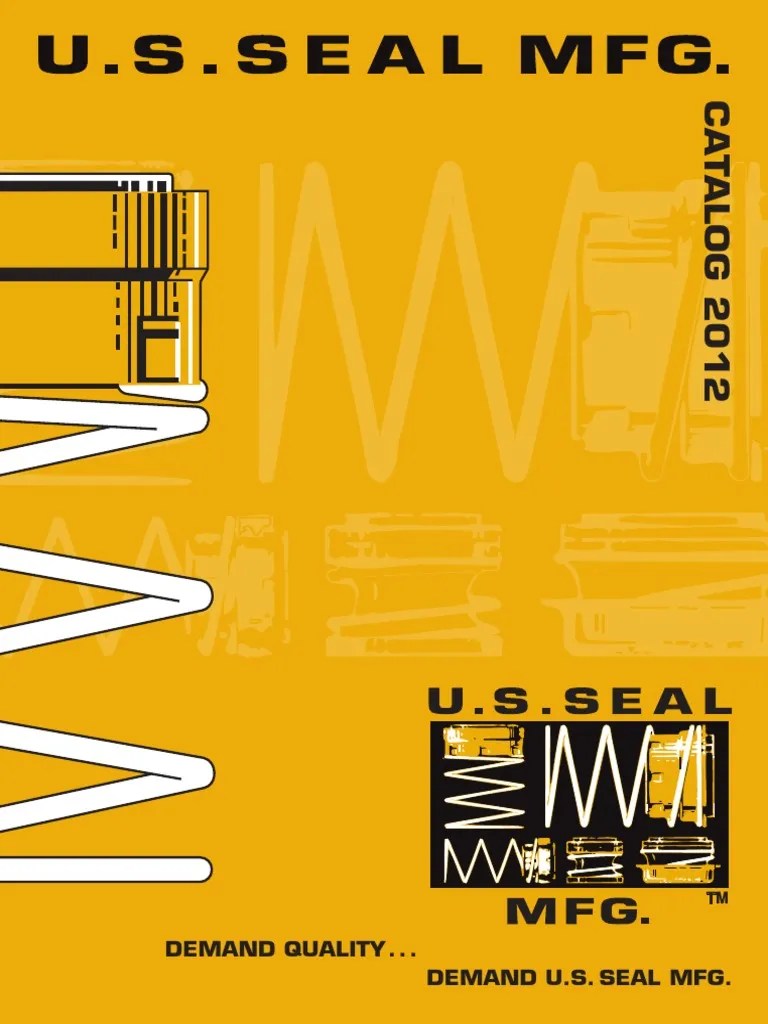 US Seal Mfg Catalog 2012 Pump Carbon