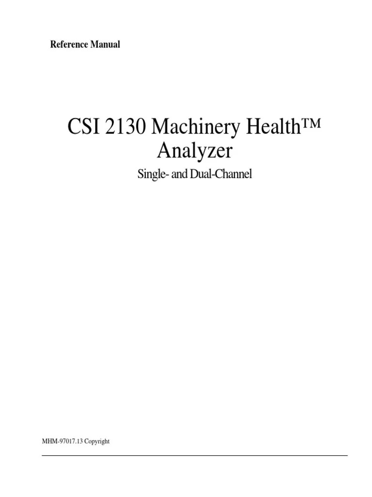 Csi 2130 Manual Battery Charger Battery (Electricity)