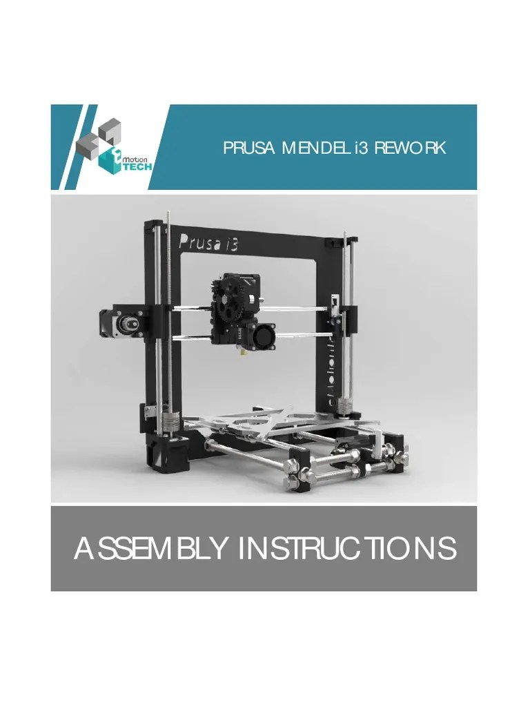 Prusa i3 Rework Assembly Instructions Belt (Mechanical) Nut