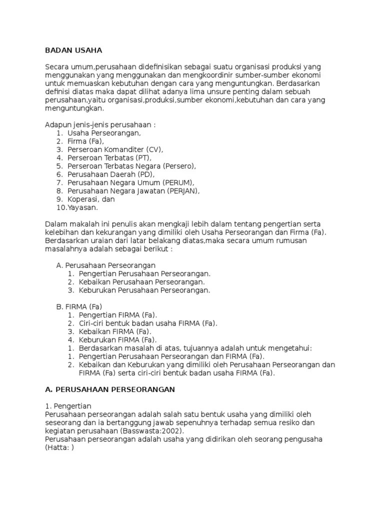 Kelebihan Dan Kelemahan Firma – Python