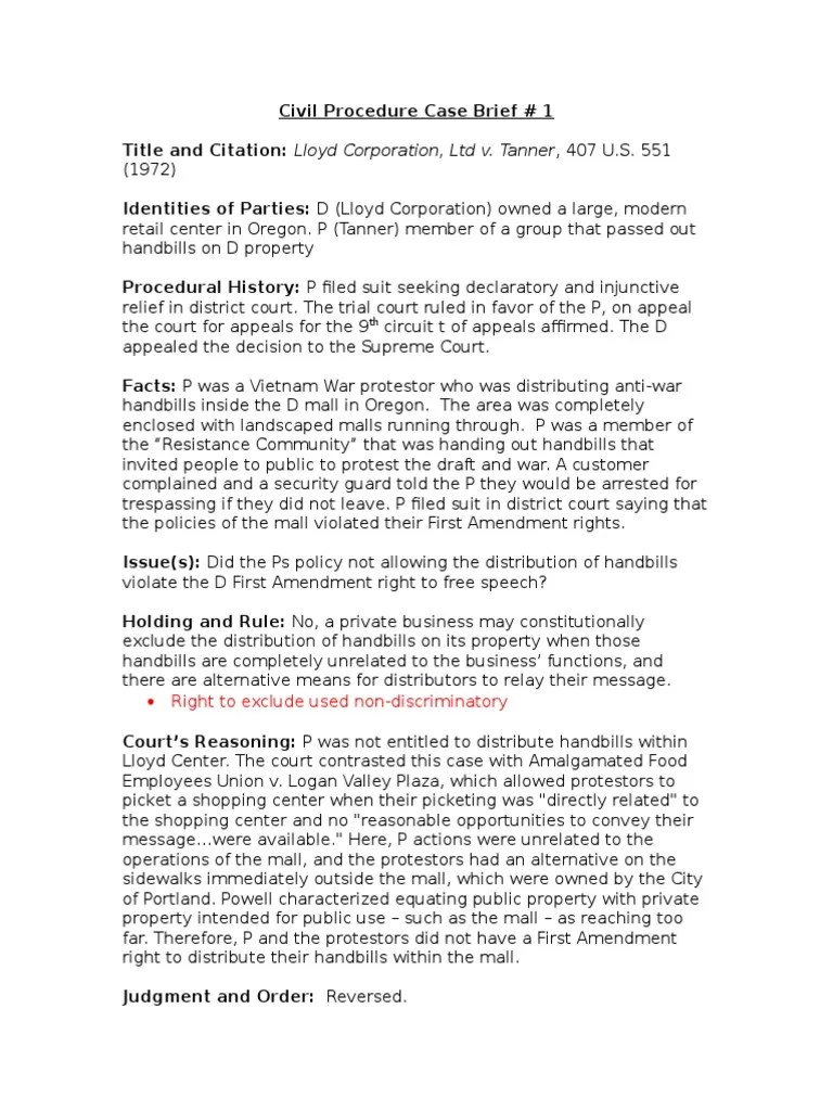 Property Case Brief 6 PDF United States Federal Case Law Legal