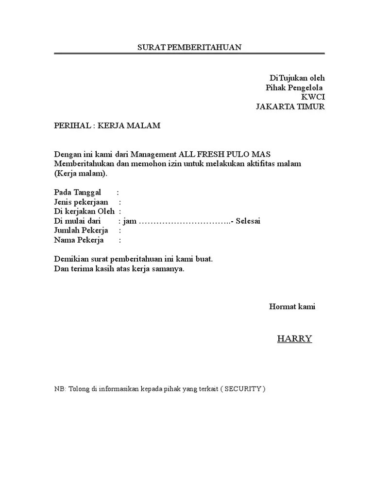 Contoh Surat Pengunduran Diri Satpam Download Kumpulan Gambar