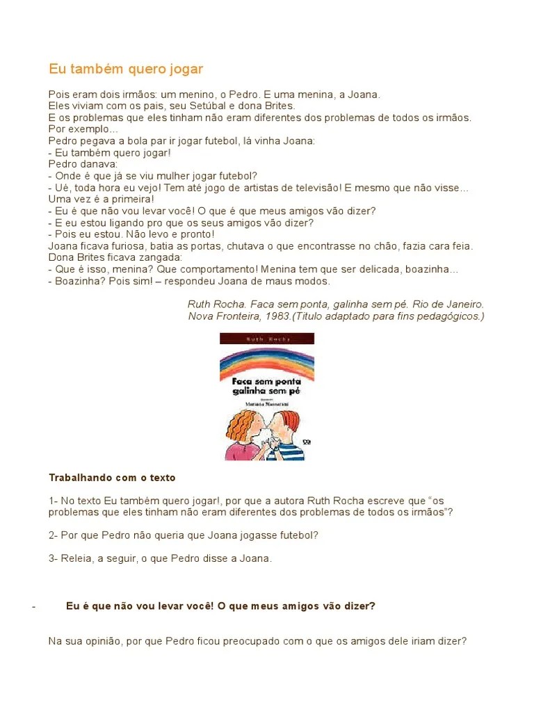 Eu Também Quero Jogar Associação de Futebol Lazer