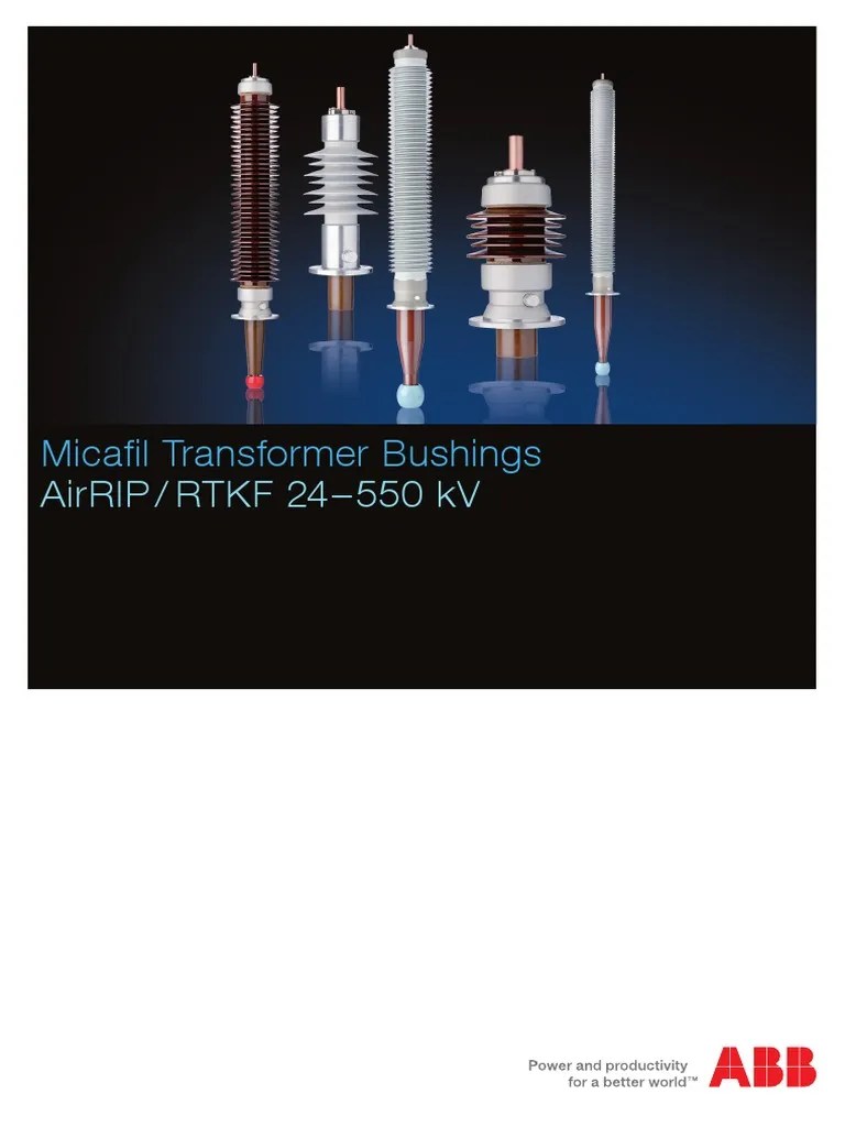 rip bushing.pdf Aislante (Electricidad) Transformador