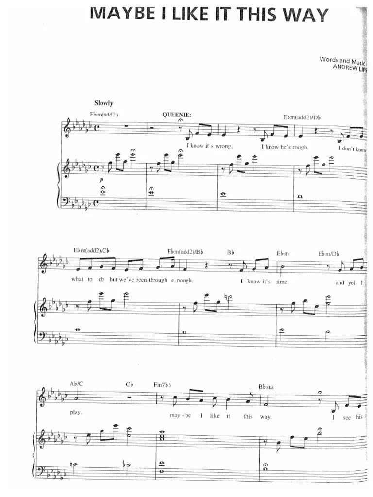 Maybe I Like It This Way PDF