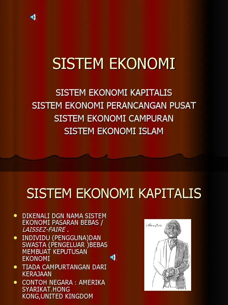 Sistem Ekonomi Kapitalis Dan Perancangan Pusat | PDF
