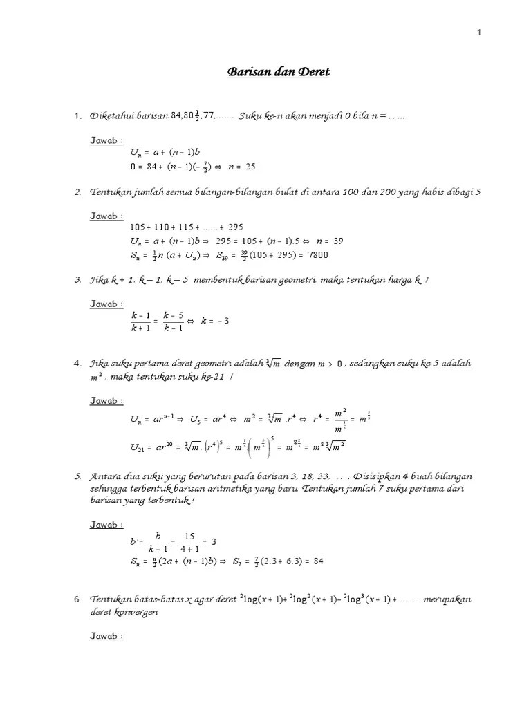 BARISANdanDERET | PDF