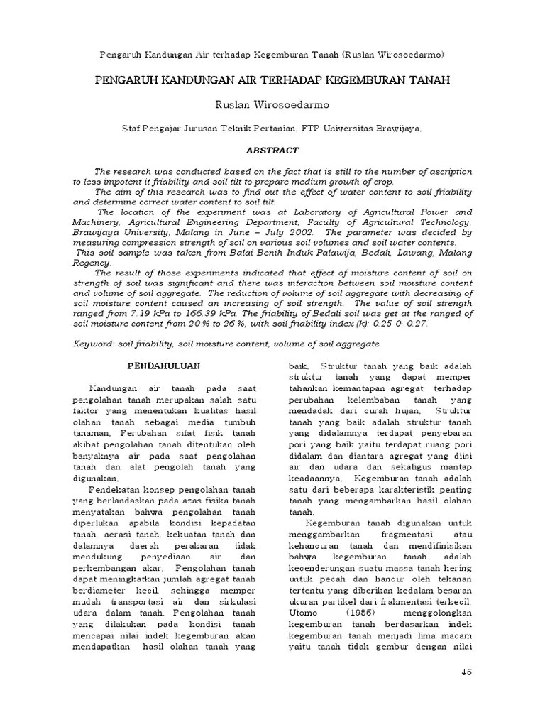 jurnal struktur tanah