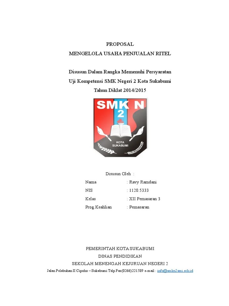 Contoh Proposal Usaha Ritel PDF