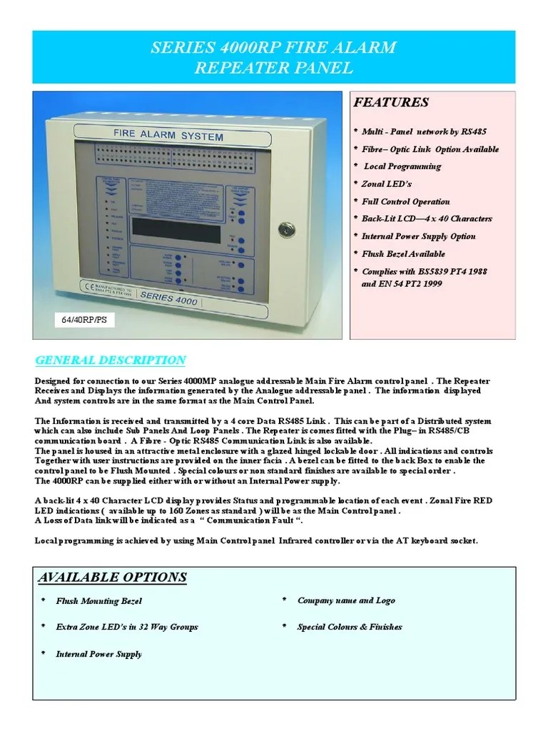 Repeater Panel Power Supply Electric Power
