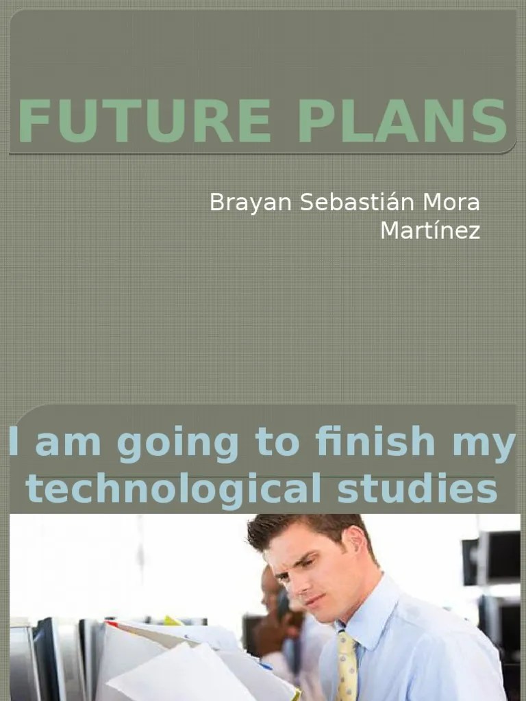 Brayan's Future Plans and Aspirations PDF