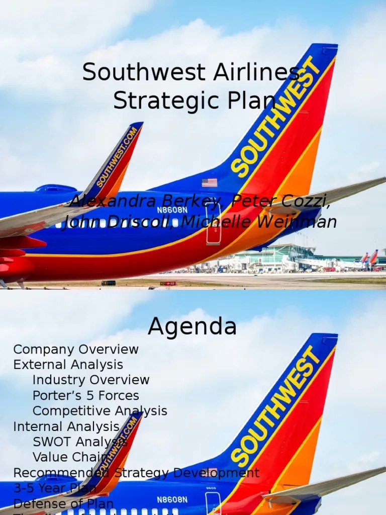 Southwest Presentation Low Cost Carrier Southwest Airlines