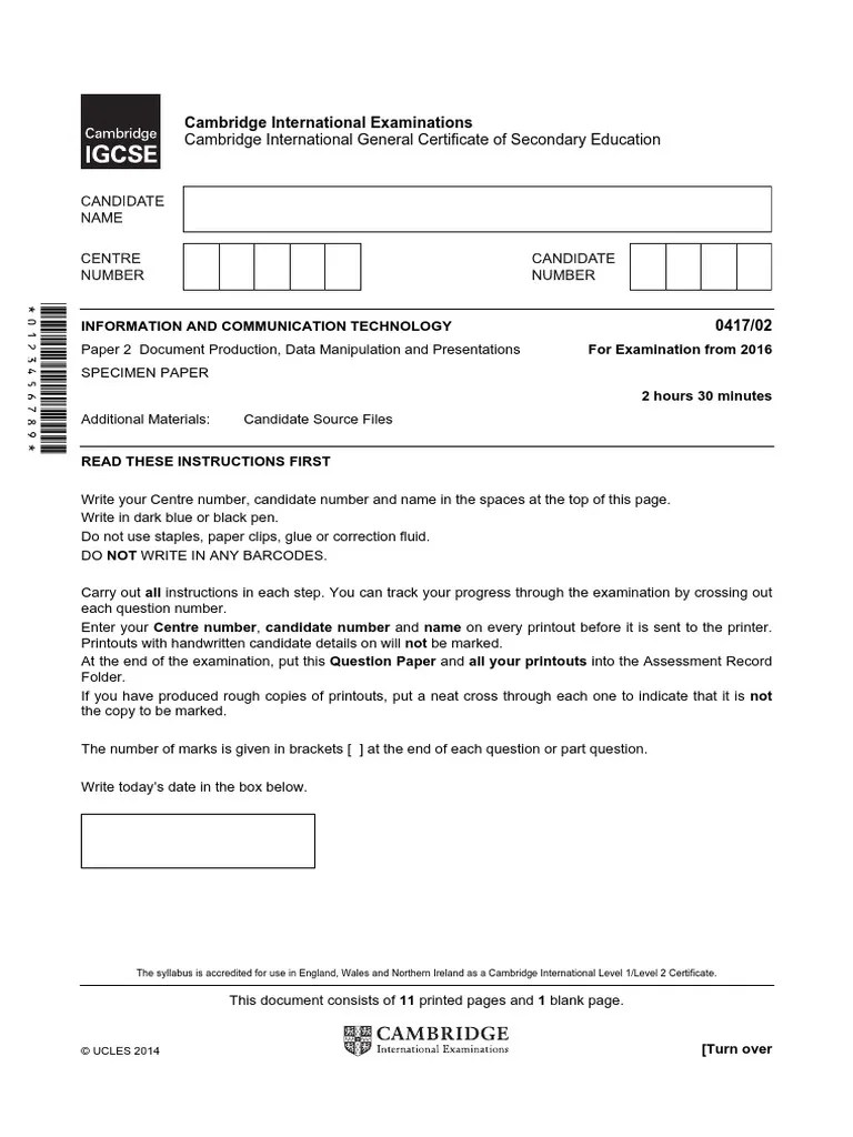 1684032016specimenpaper2.pdf Paragraph Document