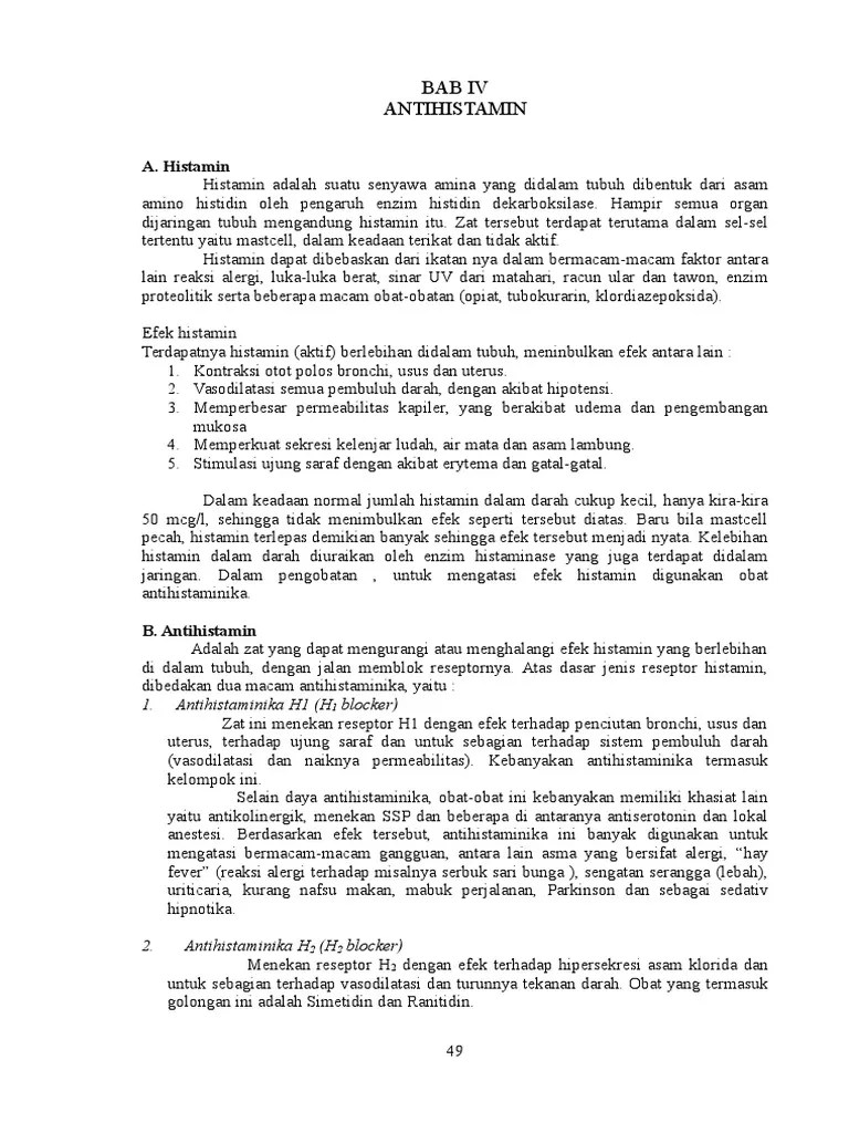 ANTIHISTAMIN | PDF