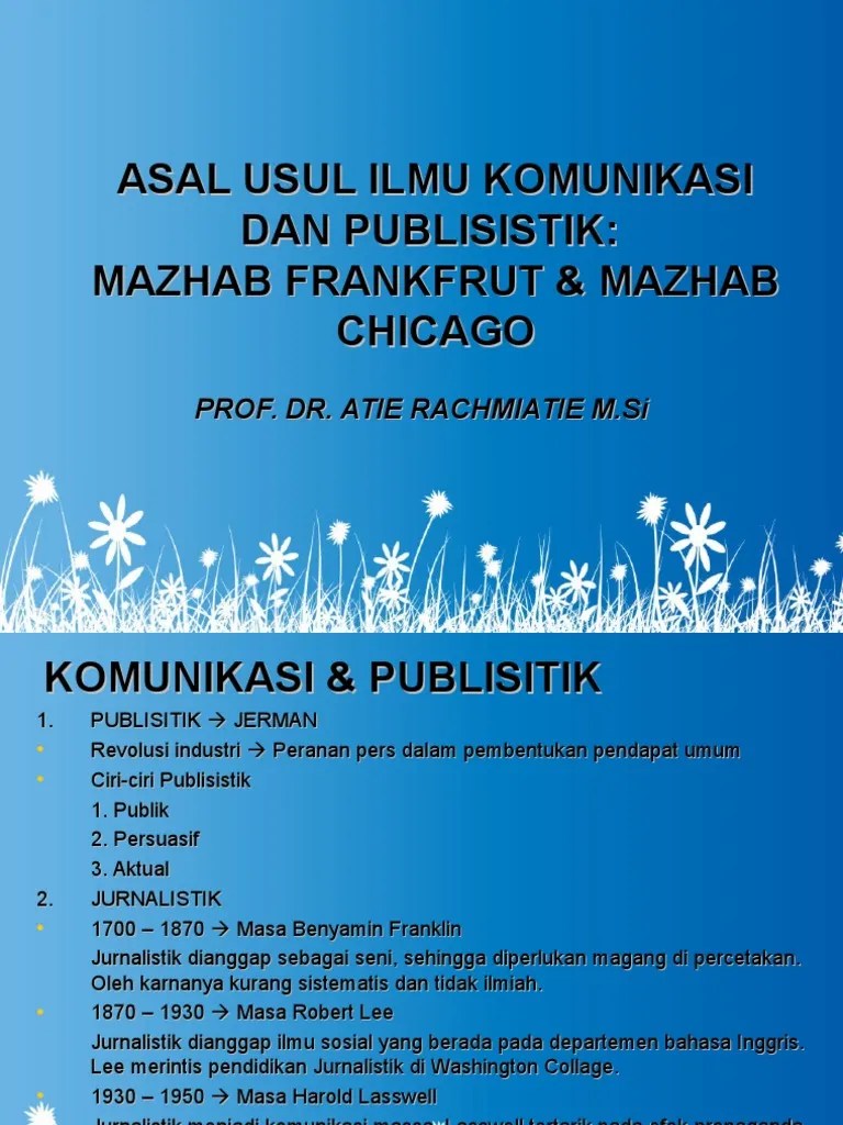 ASAL USUL ILMU KOMUNIKASI DAN PUBLISISTIK.ppt