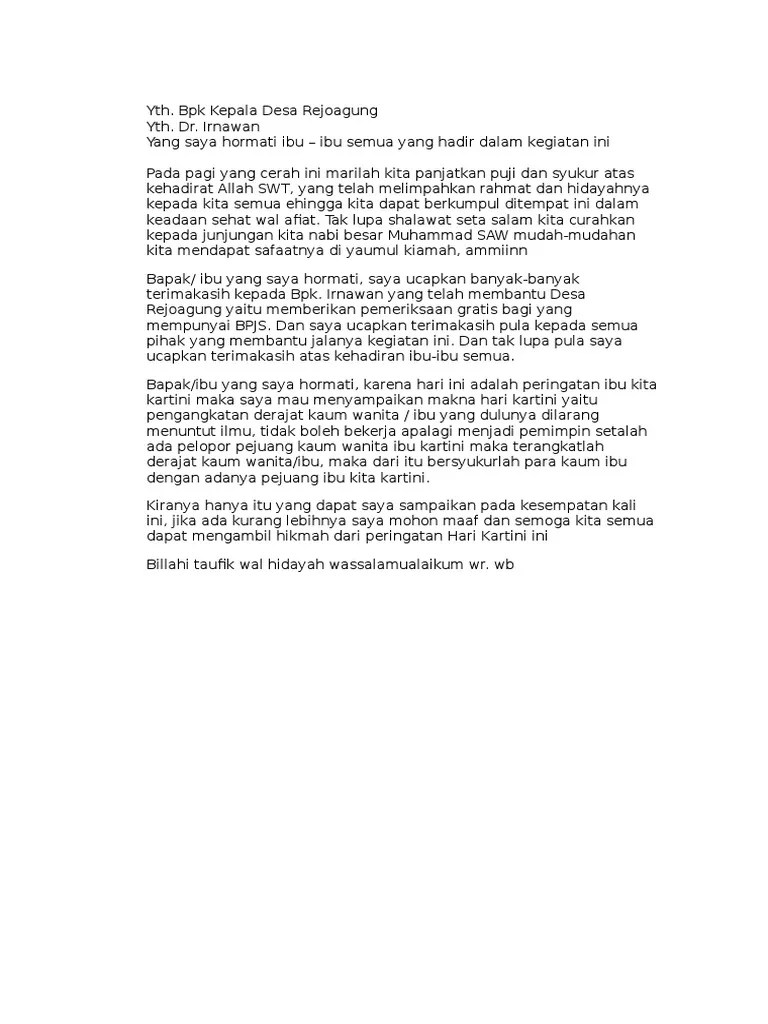 Pidato Tentang Ibu Kita Kartini – Lukisan