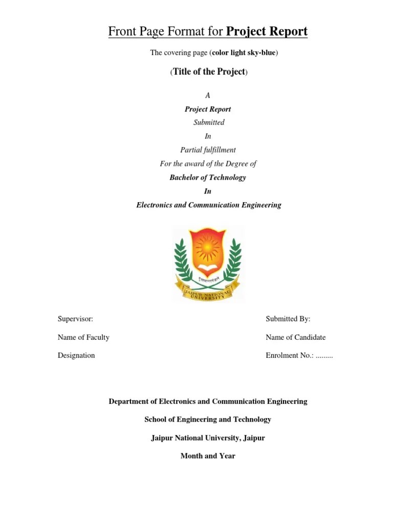 Report Format Project Ellipsis Software Engineering