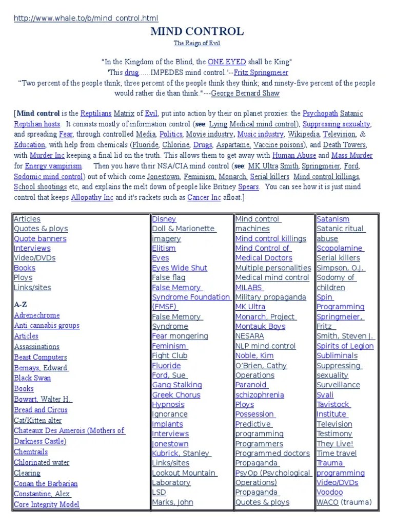 Alien MIND CONTROL.docx Alien Abduction Human